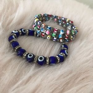 Evil Blue Eye Bracelets